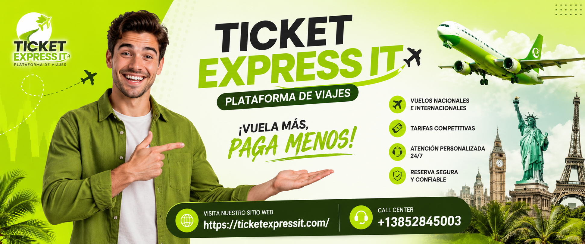 Ticket Express IT Banner